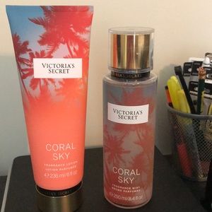 Victoria’s Secert Coral Sky Lotion ,Fragrance mist